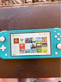 Nintendo Switch with many games