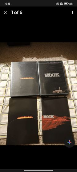 Armageddon OOP DVD Criterion Collection + THE ROCK MICHAEL BAY DVD LOT RARE 