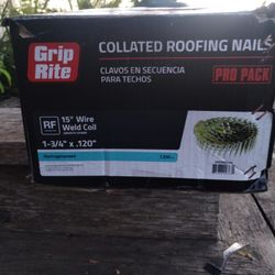 Collated 1 3/4 Roofing Nails (3 1/2 Boxes)