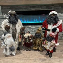Santa Figurines 