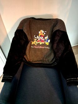 Vintage Disney Studios Wool / Leather Letterman's Jacket