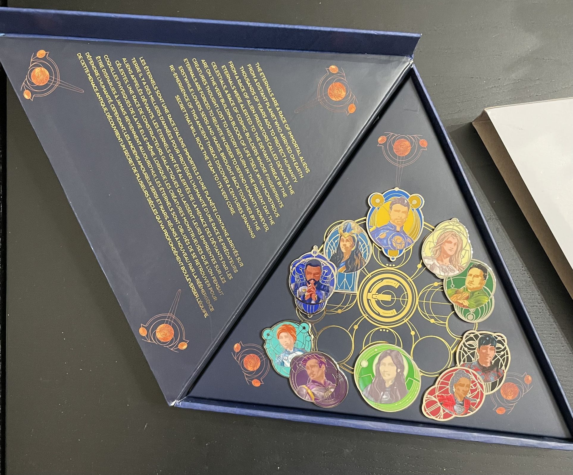 Eternals Disney Pin Set