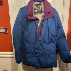 LL Bean Adult Size Medium Goose Down Parka