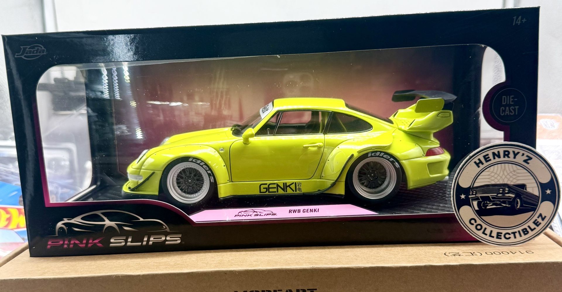 Jada 1:18 Pink Slips Porsche