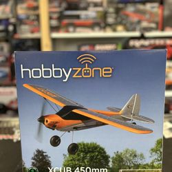 HobbyZone XCUB 450mm RTF Electric Airplane.