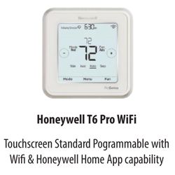 Honeywell T6 Pro Thermostat 