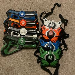 4 Person Laser Tag With Travel Bag 