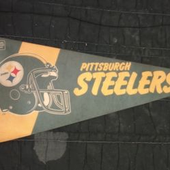 Pittsburgh Steelers Vintage Sports Pennant 1995