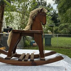 Vintage Rocking Horse 