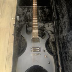 Used ESP LTD AX-350 Black Solid Body Guitar 