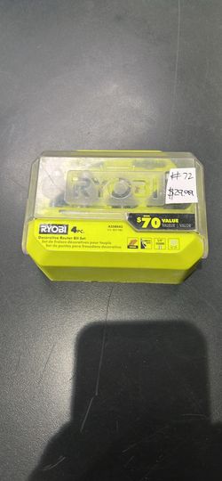 Ryobi decorative router bit set #72