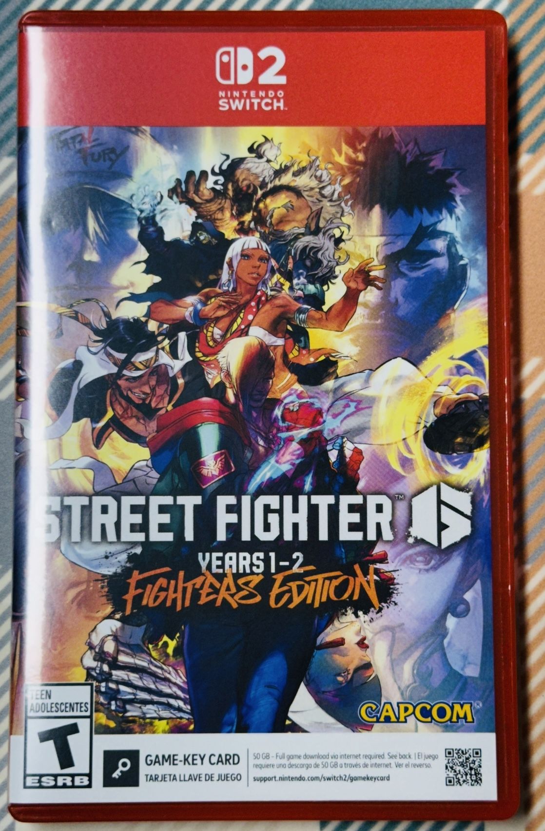 Street Fighter 6 Year 1-2 Fighters Edition for Nintendo Switch 2 Tested/Works