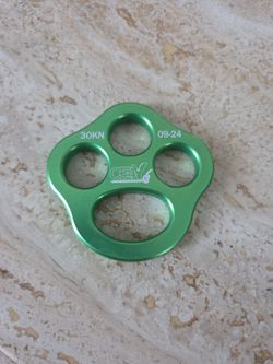 CE4Y Rigging Plate Ultra light 3 holes Climbing Rappelling Outdoors