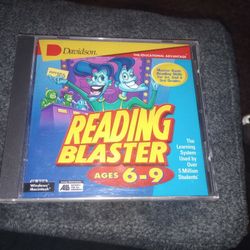 Reading & Spelling Blaster Ages 6-9 PC/MAC CD-ROM 1997 Kids Learning Game Sealed