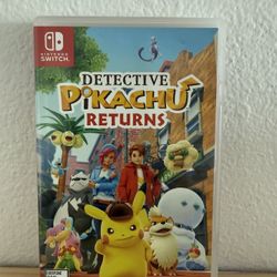 Detective Pikachu Returns -Nintendo Switch