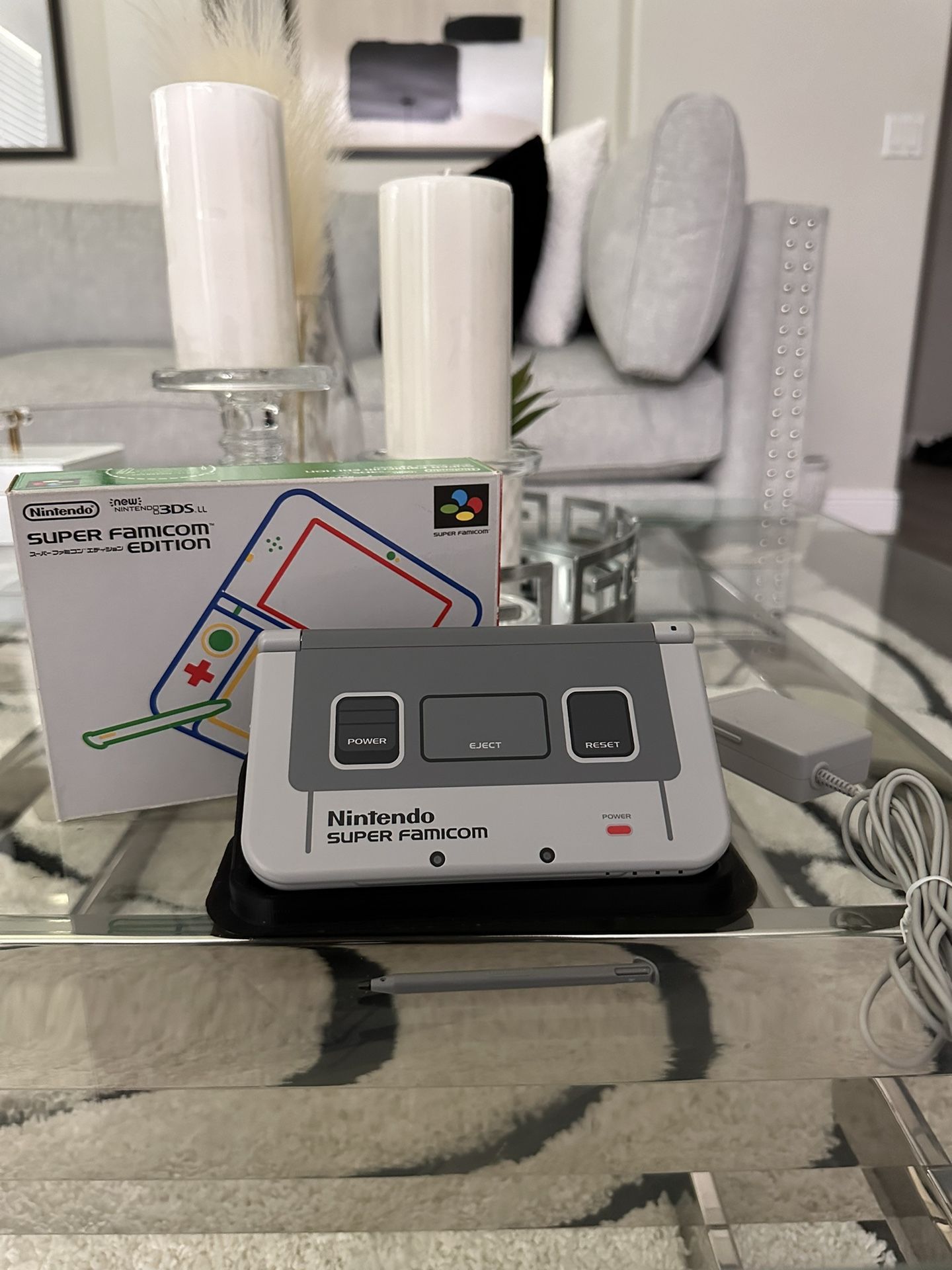 RARE New Nintendo 3DS XL - Super Famicom Ed. - Comes W/ 128 GB and 1000+ Games