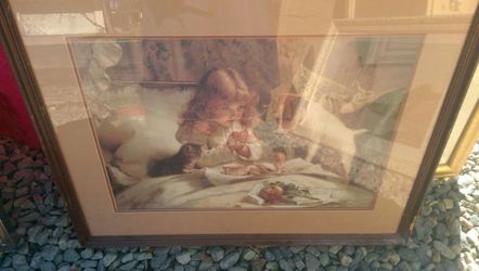 Vintage picture frame.