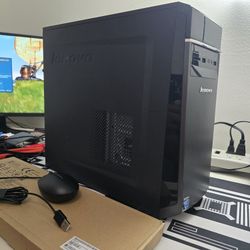 Low budget Gaming pc desktop computer intel i5-4690k, gt 1030, 12 gb ram, ssd, hdd, wifi bundle