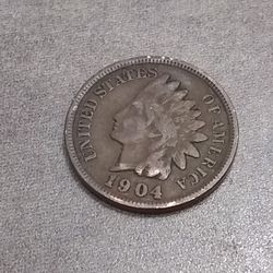 1904 Indian Head Coin