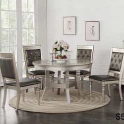 Round Dining Table Set