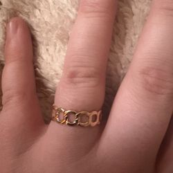 Gold Tone Rings