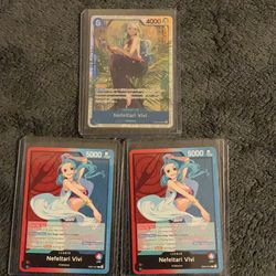 One Piece TCG Nefeltari Vivi EB03-024, x2 Nefeltari ViVi EB03-001