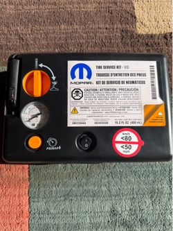 MOPAR Portable Service Inflator / Tire Pump / Sealant Repair Kit - OEM