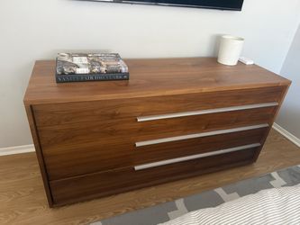 Walnut Dresser 60", 4 Drawers, by Madani Los Angeles