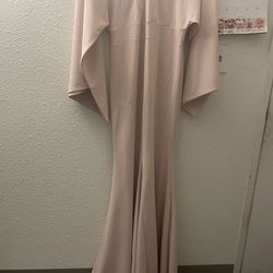 Pink Long Sleeve Dress