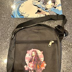 Demon Slayer License Plate and Backpack