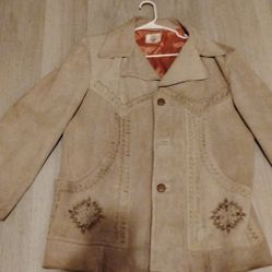 1946 Mexican Suede Leather Jacket 