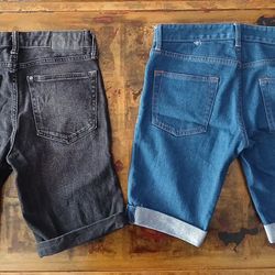 Men's Slim Fit Jean Shorts