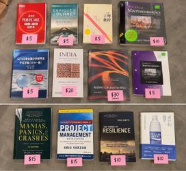 Books for Sale – Textbooks, Business, Finance, Project Management & Chinese Books