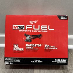 M18 fuel grinder Milwaukee 