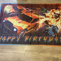 Happy Birthday Backdrop 