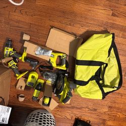 RYOBI ONE+ 18V 6 tool combo kit