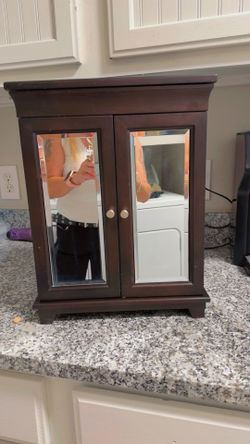 Bombay Wooden Jewelry Box  Asking $120 OBO