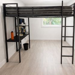 Twin Workstation Loft Bed