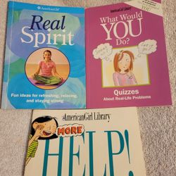 American Girl real spirit, what would you do, Help book a lot.