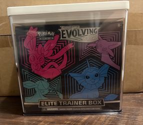 Pokemon Evolving Skies ETB w/ case