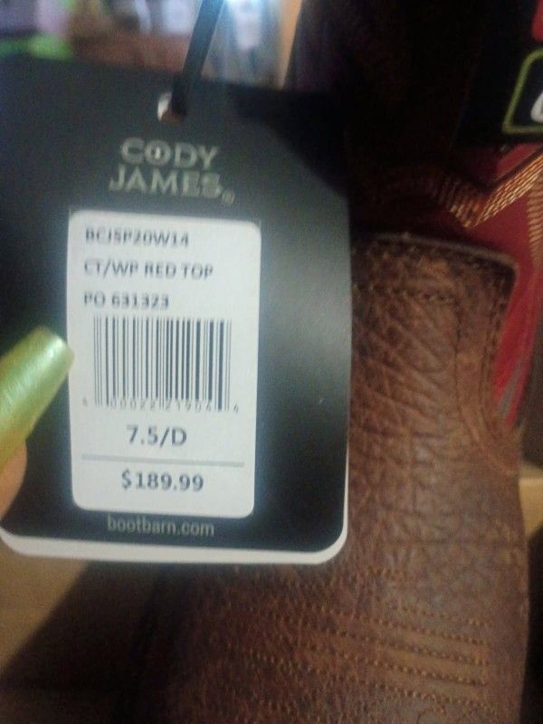 Cody James Boots 7.5 Mens