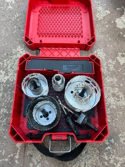 Milwaukee hole saw kit