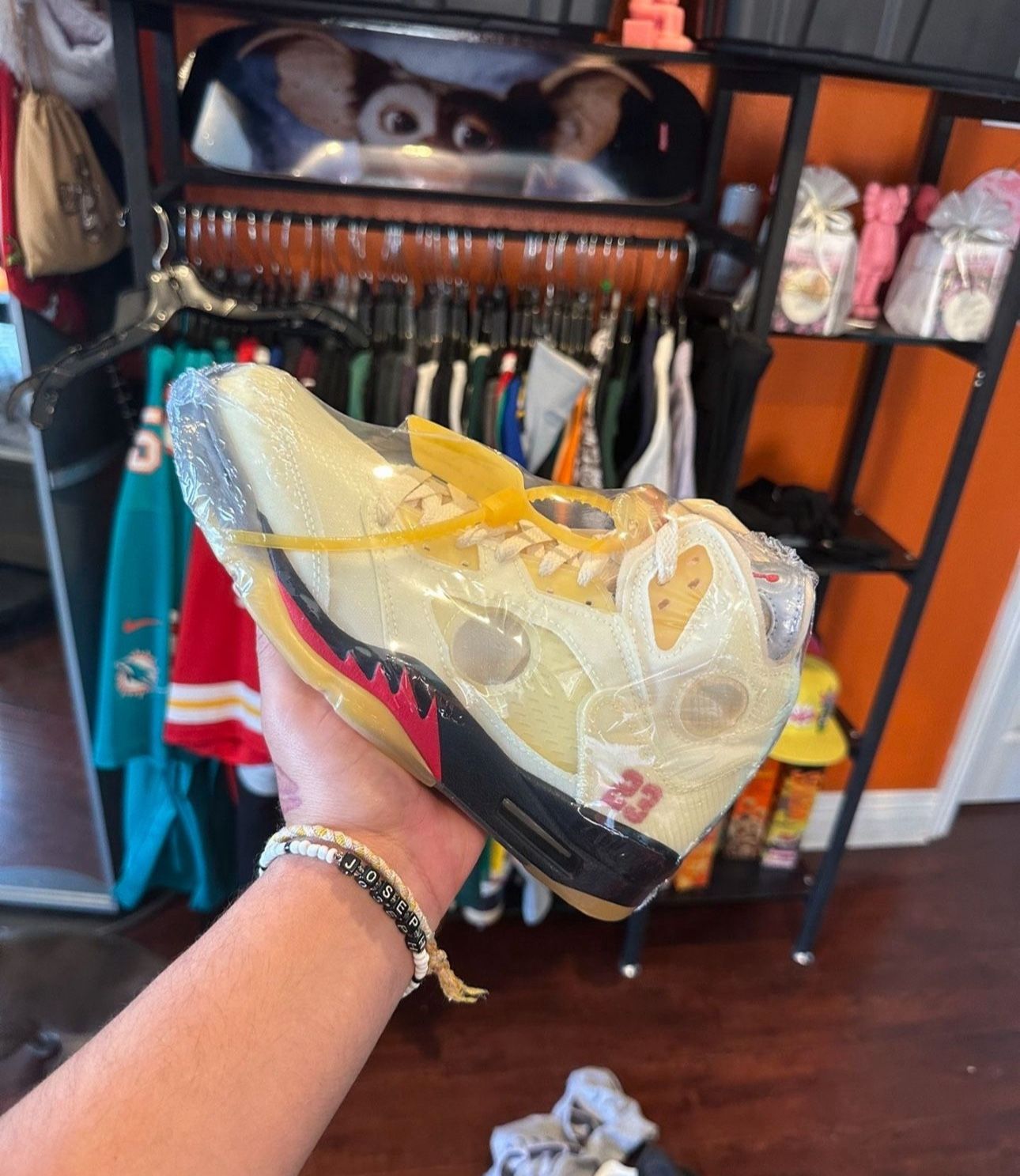 Jordan 5 Off-White Sail