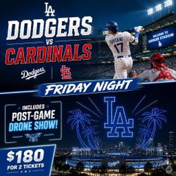 Two Dodgers tickets Friday