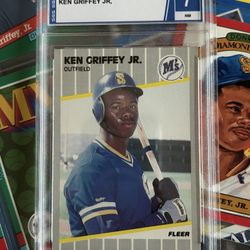 Ken Griffey Jr - 45 Baseball Cards (1990 To 2000)