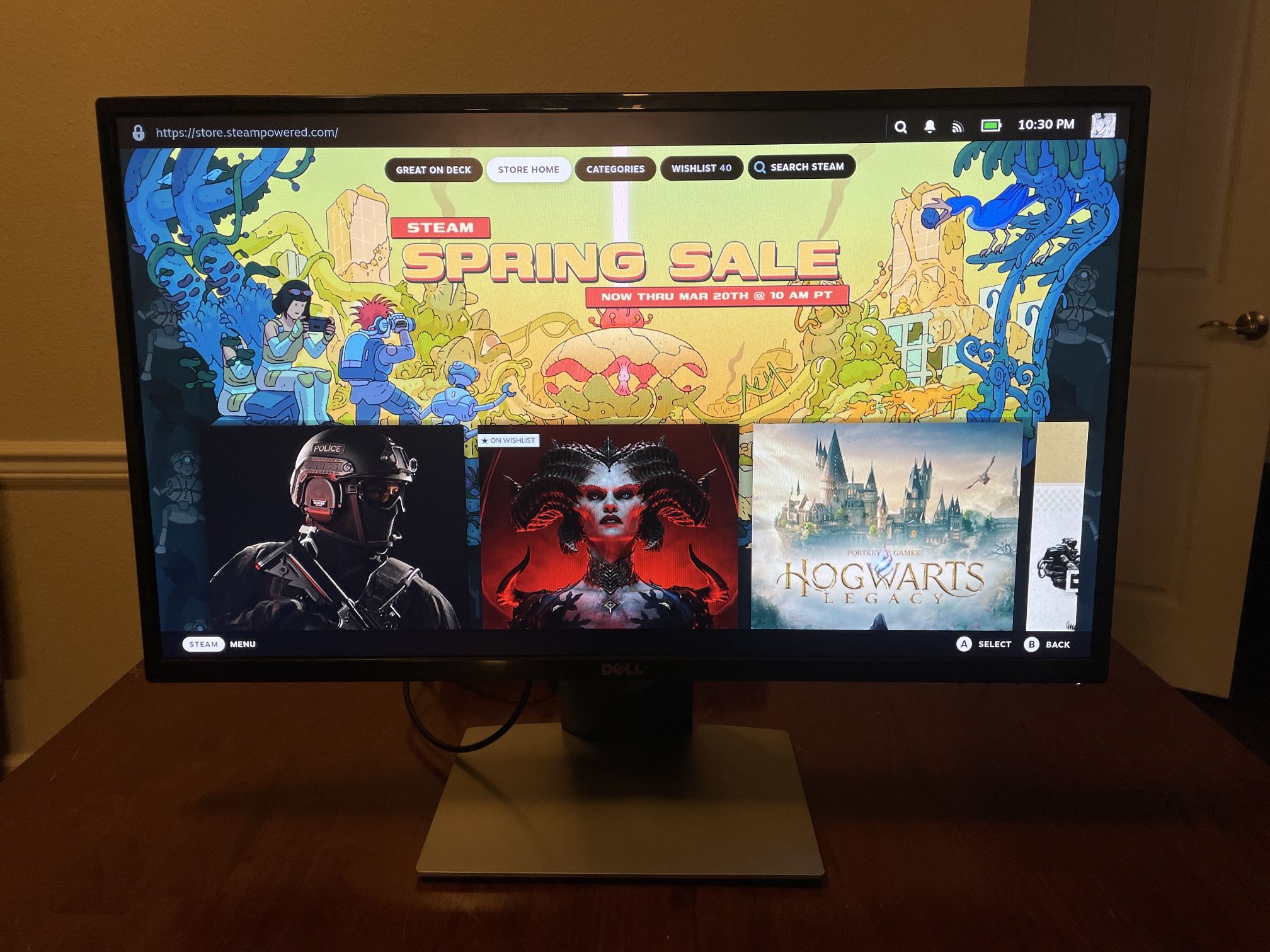 27” Dell Monitor 1920x1080, 75Hz