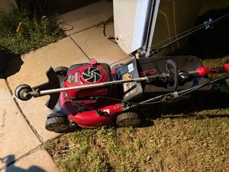 Milwaukee Lawn mower and string trimmer