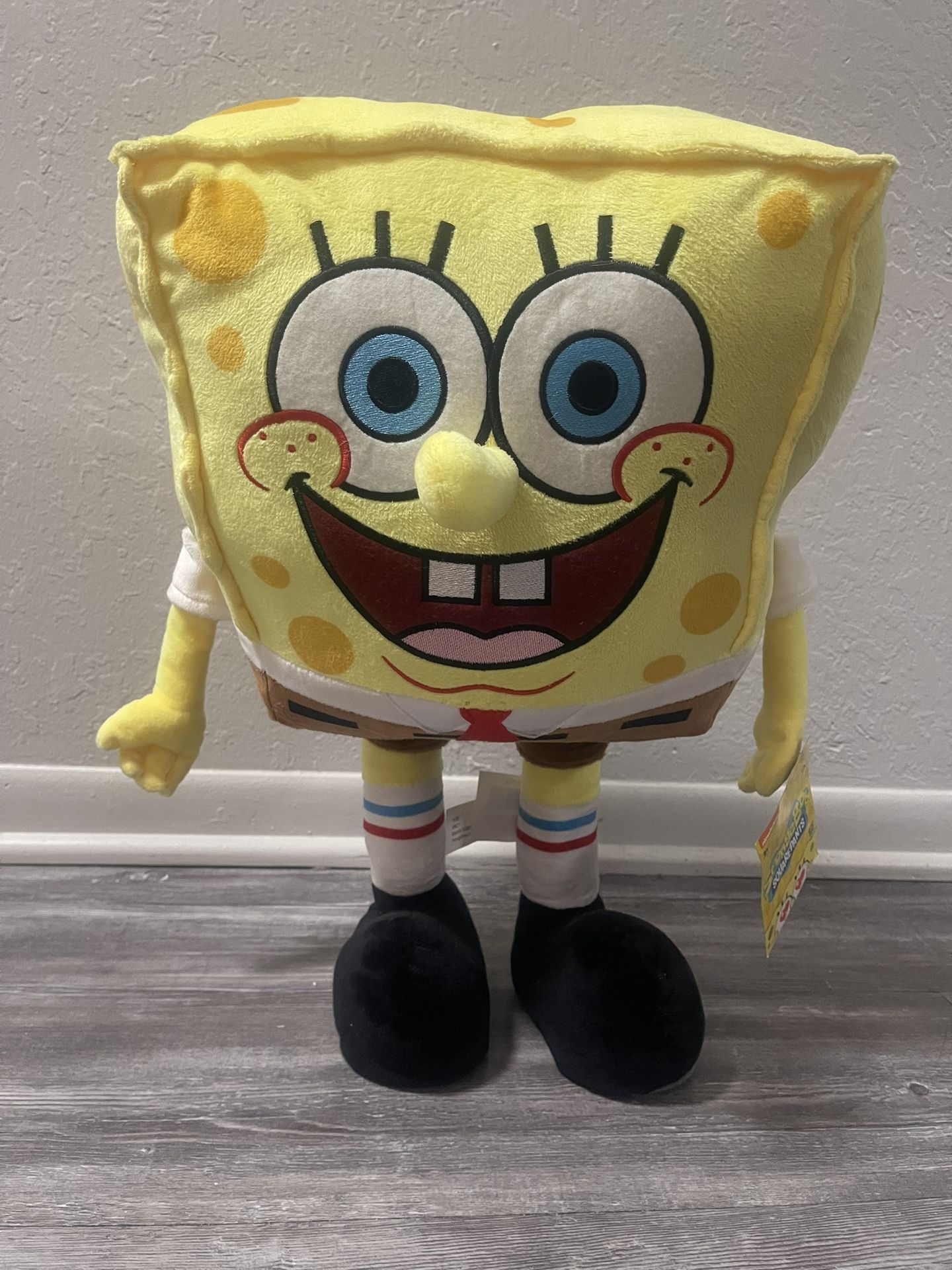 Spongebob Squarepants 20” Plush Nickelodeon Viacom 2022 New With Tags