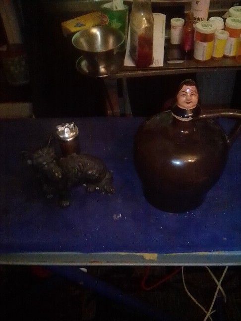 Wind Up Whiskey Jug