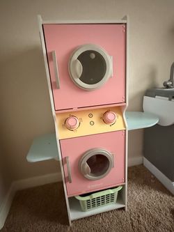 KidKraft Toy Stacked Washer and Dryer Set